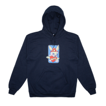 Load image into Gallery viewer, Bunny Navy Hoodie
