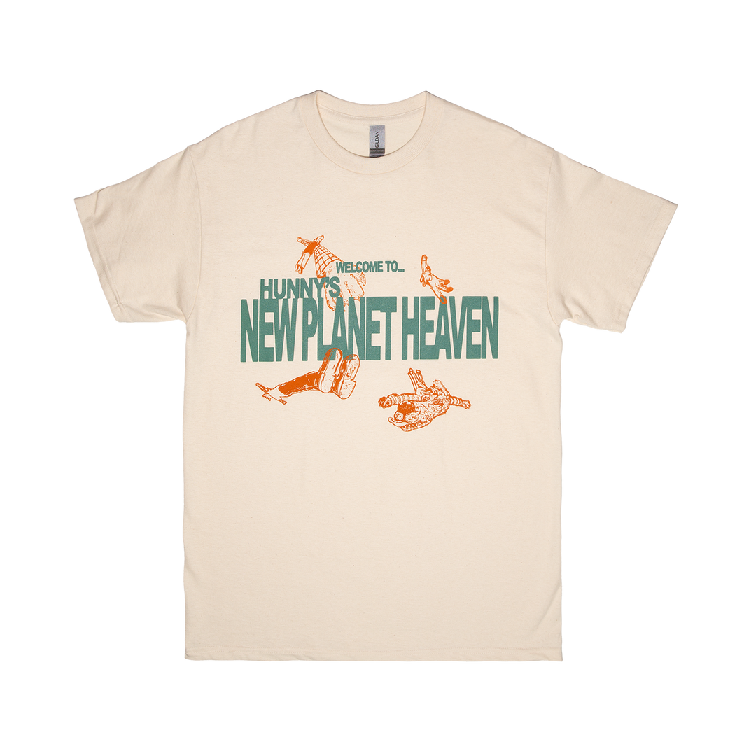 New Planet Heaven Tee - Natural
