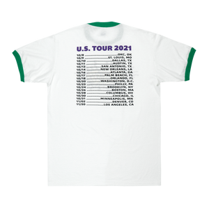 Hunny Ringer with Tour Dates Tee